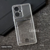 Tecno Camon 19 Pro Card Case Clear Card Slot Case Tecno Camon 19 Pro