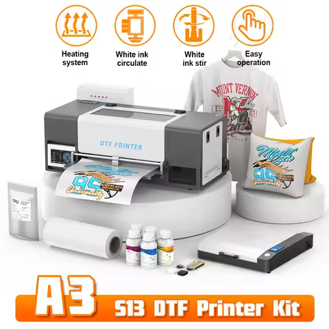 A3+ DTF Printer i3200 Impresora XP600 DTF Printer Directy Transfer Printer machine T-shirt A3 DTF Pr