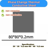 Thermal Conductive Paste Pad 7950 Laptop CPU Phase Change Silicone Resin SMT Sheet