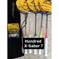 Hundred X-Saber 7 badminton racket