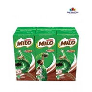 Milo Chocolate Malt Uht Packet Drink 6 x 200ml