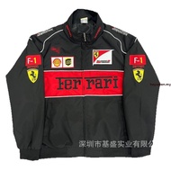 F1 Racing Jacket Embroidery Leather Jeket Men Motor Windbreaker Woman Bomber Jaket Varsity Jacket