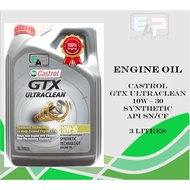 CASTROL GTX ULTRACLEAN 10W-30 SYNTHETIC TECHNOLOGY ENGINE OIL