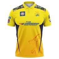 Super Kings IPL Replica Jersey 2022 (CSK 2024 With )