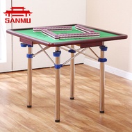 Foldable Mahjong table Portable Mahjong Table Multifunctional Playing Table Household 【Double-sided Use】