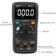 Đồng Hồ Đo Điện ZOYI ZT-102A ZT102A ZT 102A Đo Điện Vạn Năng Tự Động Đo tụ điện - Hàng Chính Hãng