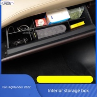 For Toyota Highlander 2022 Glove Box Store Content Box Vice Driving The Car To Receive Store Content