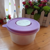 Crystal wave soup bowl/second hand Tupperware crystal bowl