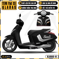 Tem Xe Klara S Vinfast Cách Điệu | KLARAS-14 | Team Decal Rời Hình Dán Xe Máy Điện Đẹp Chất Chống Nư