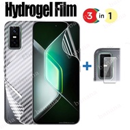 3in1 Infinix GT 30 Pro Full Transparent Hydrogel Soft Film Screen Protector For GT30Pro GT30 Camera 
