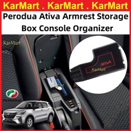 Perodua Ativa Armrest Storage Box Console Organizer Toyota Raize Daihatsu Coins Cards Tray D55L Slot