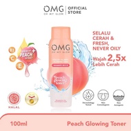 MFI - OMG OH MY GLOW Peach Glowing Toner | Netto 100 ml | Toner By omg