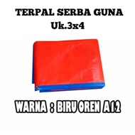 Thick quality plastic tarpaulin type A12 size 3x4