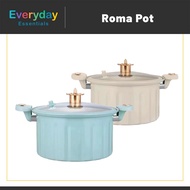 【E.E】10L Roma Cooking Pot Multifunctional Non stick Micro Pressure Cooking Pot Household Soup Pot St