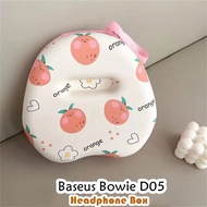 【Fast Shipment】 For Baseus Bowie D05 Headphone Case Cartoon Cute Headset Storage Bag Casing Box