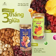 Combo for pregnant mothers 3 months between FONUT 2 jars of 500g including mixed 5 nutritious seeds 