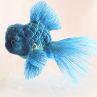 たゆたう金魚モビールL-青文魚-