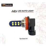 H11 LED Bulb AES Brand 12 Points LED Type 3030 PREMIUM LED