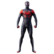 Miles Morales Spiderman Costume Spider Man Miles Morales Cosplay Jumpsuit Bodysuit Halloween Costume