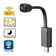 ⚠️ 2024 WiFi Mini Cameras Smart Home With Night Vision USB Joint SD Card Cloud Storage Portable Remo