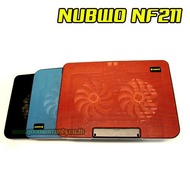 NUBWO NF-211 notebook cooler pad พัดลมรองระบายความร้อนโน๊ตบุ๊ค ปรับระดับได้