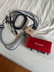 Focusrite Scarlett 2i2 w/ Audio Splitter