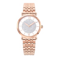 Aries Gold Draliet Rose Gold Stainless Steel Strap Women Majestic Watches L 5042 RG-W