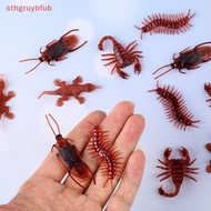 STHB Simulation Cockroach Centipede Scorpion Scary Props Gift Fake Animal Toys For Kids Children Halloween April Fools' Tricky Toys SG