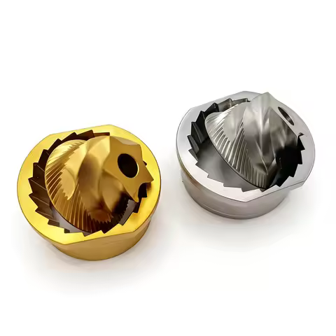 44.5mm Food Grade Stainless Steel Conical Coffee Grinder Burrs Replacement Parts for Breville Espres