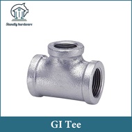 Mech Galvanized Iron GI Tee 1/2" 3/4" 1" 1-1/4" 1-1/2" 2" 2-1/2" 3" 4" Schedule 40 Per Piece