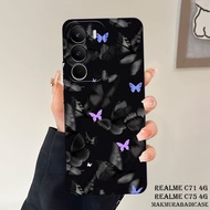 Softcase Realme C71 4G 2025 - C75 4G - C75X 4G [MA37 AESTHETIC MOTIF] Latest Realme HP Case - Silico