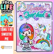 Ngôi Nhà Làm Bằng Giấy Của Bé Unicorn House In Quiet Book DIY