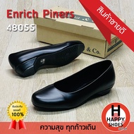 🚚ส่งเร็ว🚛ส่งด่วน👟สินค้าใหม่✨รองเท้าคัชชูหญิง (นักศึกษา) ไซส์ 36-45 Enrich Piners รุ่น 48055 ส้นเตี้ย สวม ทน สวมใสสบายเท้า