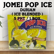 JOMEI POP ICE ( ICE BLENDED ) MILK SILK POWDER DURIAN