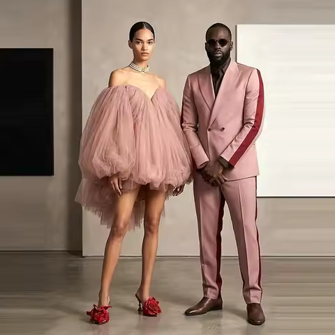 Rose Pink Off Shoulder Women Dresses Off The Shoulder Long Sleeves High Low Birthday Dress
