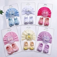 mittens and booties newborn baby mitten and booties set Cross-Border Princess Cute Wings Baby Boat S