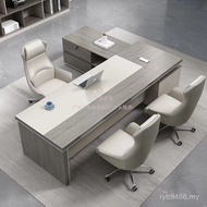 Boss Modern Atmosphere Supervisor Combination Yang Office Desk in Table Chair Furniture Presidential