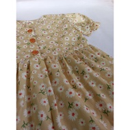KATUN QUIN DRESS (3-4 years) dress made of Japanese cotton with cute motifs