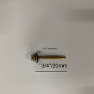 DS520HW SELF DRIILING SCREWS WITH WASHER 500'S