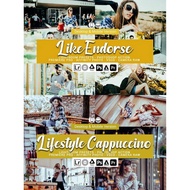 Lifestyle Cappuccino Presets and LUTs+Like Endorse Lightroom Presets and LUTs By DreamColor [downloa