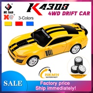 Wltoys K4308 Drift Car 1/43 4WD 14KM/H Racing/Drifting Tire With Auxiliary Gyro 40M RC Car