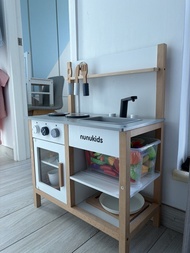 Nunukids 木製兒童廚房玩具 Wooden Play Kitchen