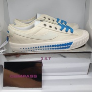 Sepatu Compass X Unkl347 Retrograde Low Putih Artikel No 04 Size 43 Bnib Original