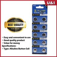 [Fast Delivery] Button Cell LR44 ∙ LR41 ∙ LR43 ∙LR521 ∙LR621∙ LR626 ∙ LR920∙ LR1130 ∙ AG13/AG10/AG4/