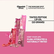 CHEMIST SHEA | TINTED PEPTIDE LIP OIL Lip Balm (10 grams)