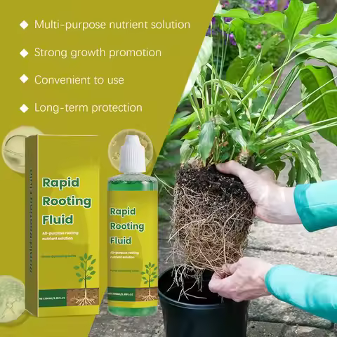 Green Plant Rooting Liquid Plant Root Nutrition Liquid Nitrogen Potassium Liquid Fertilizer 100ml