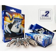 SGT Viridium +2spark LKAR6CIR Toyota Voxy 2016 2.0 3ZR-FAE ZRR85 Spark Plug 4pcs