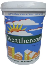 Cat Tembok Eksterior Premium Mowilex Weathercoat 20 ltr