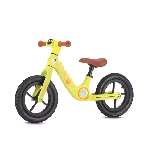 Frame Balance Bike 12 Inch Disc Brake 3 Wheels Baby Balance Bike High Adjustable Folding Balance E B