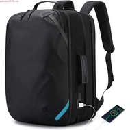 TANGCOOL 45L Vacuum Travel Backpack Men Waterproof Expandable Laptop Bagpack 16/17 Inch